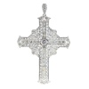 A Platinum Prayer: The Art Deco Cross Pendant